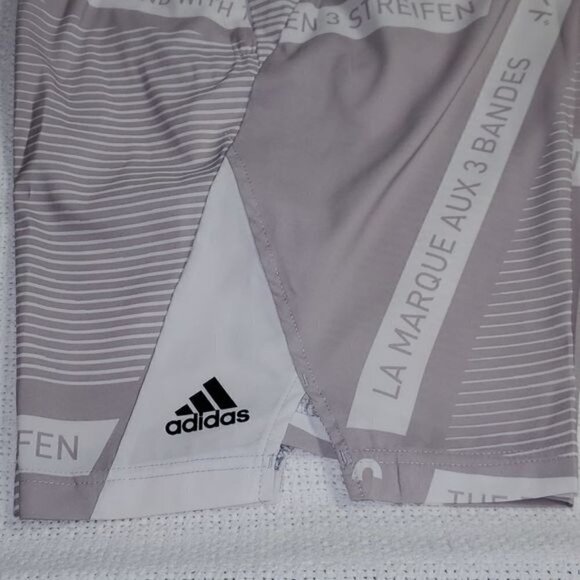 Adidas Rare Graphic Aeroready Basketball Zippered Pockets Athletic Sz S Shorts - Picture 4 of 12